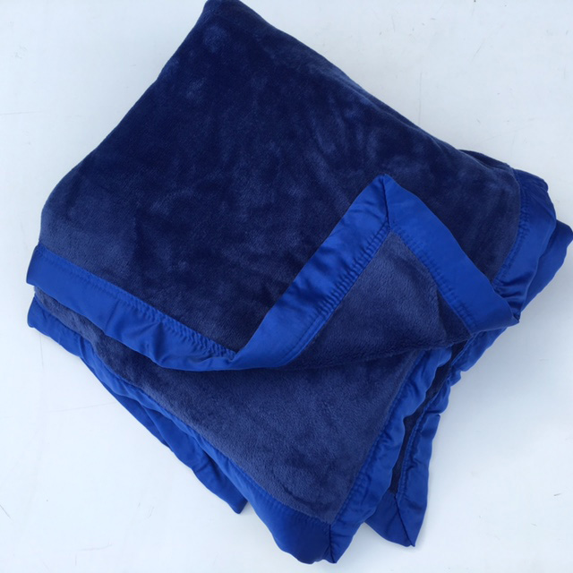 BLANKET, Blue Plush